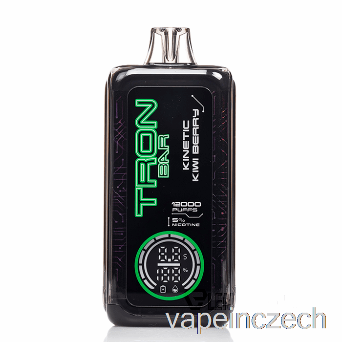 Tron Bar 12k Jednorázové Kinetické Vape Pero S Kiwi Bobule